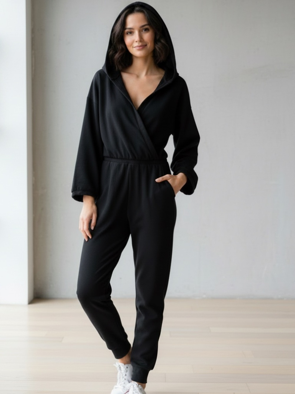NWOT Nama black jumpsuit med